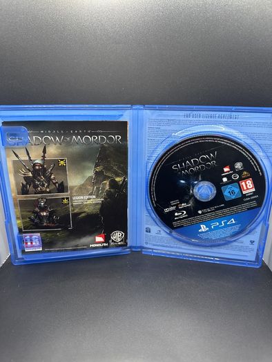 Middle - Earth: Shadow Of Mordor Ps4