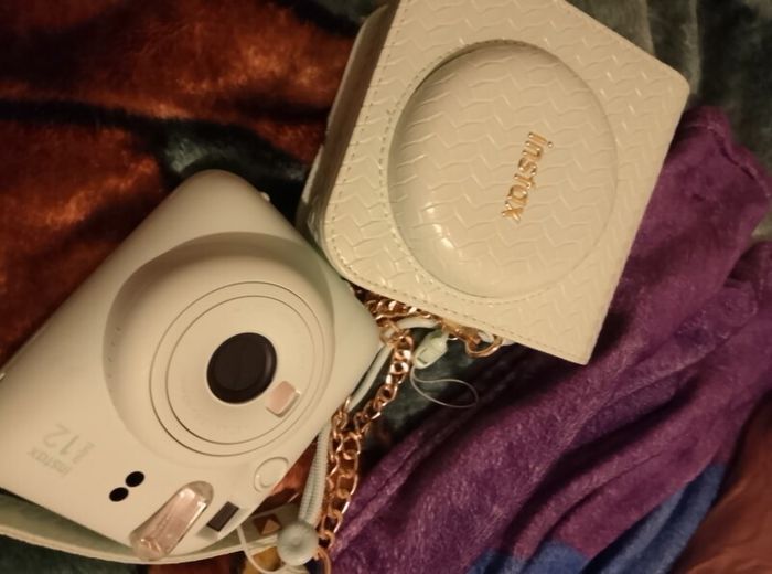Fujifilm Instax Mini 12 Camera + Matching Case (Mint Condition)