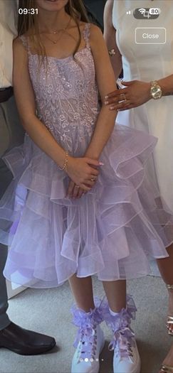 Lilac Confirmation Dress