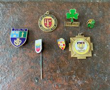 Irish Medals and Badges x 7