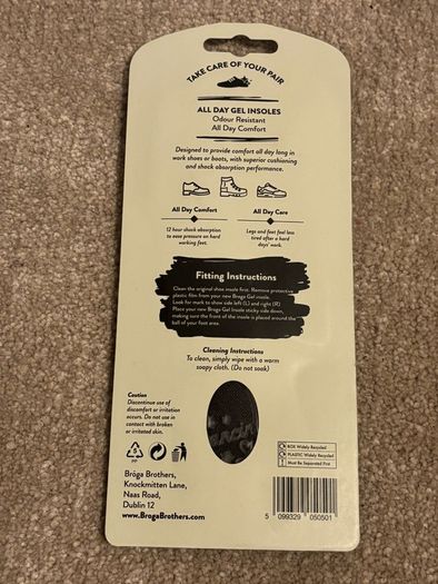 Broga Brothers All Day Gel Insoles