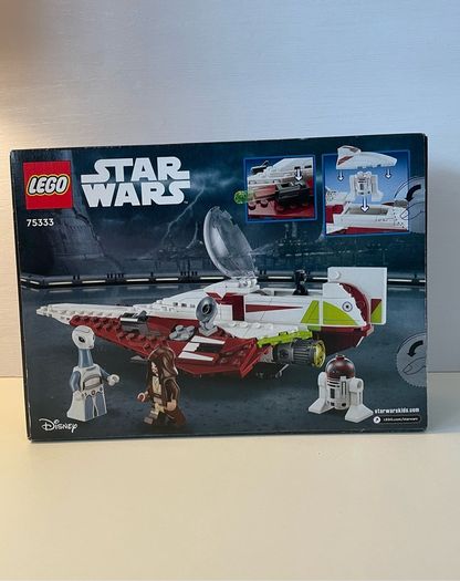 LEGO Star Wars Obi Wan Kenobis Jedi Starfighter 75333 New