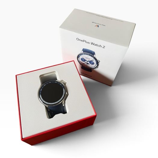 OnePlus Watch 2 (Radiant Steel Nordic Blue) Excellent Condition
