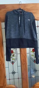 ladies hoody cropped underarmour