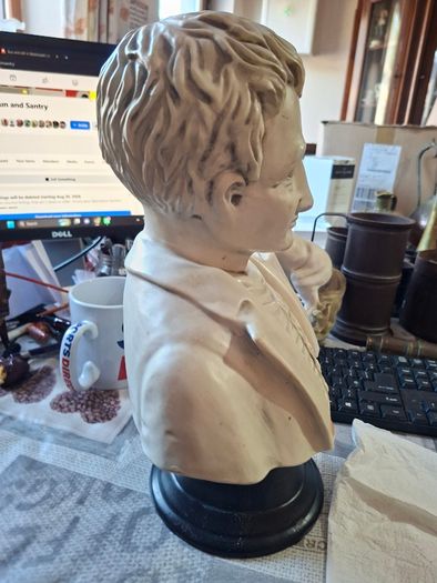 Large Bust of a Man Postage Available or Collection is always welcome and Recommended in Rochfortbridge Westmeath