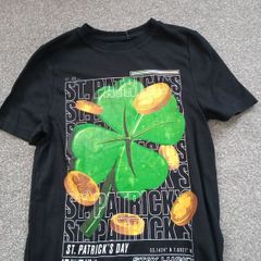 New.St Patrick's kids/boy's t-shirt. Age 6/7