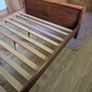 Solid Double sleigh bed with matching lockers (Mattress not included) Image 10