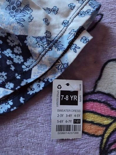7-8years, With Tags Soft Jumper Dress