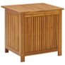Garden Storage Box 60x50x106 cm Solid Acacia Wood Image 5