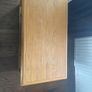 solid oak coffee table Image 3
