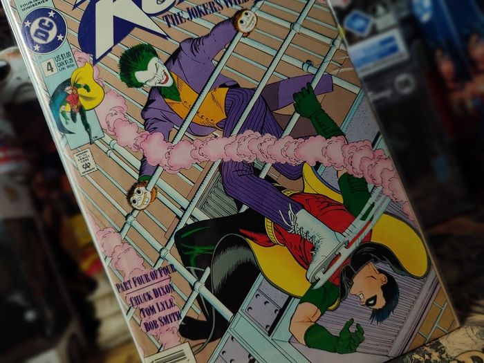 Robin Ii: Jokers Wild ! Issue #4 ! Joker And Robin Cover ! 1992 ! by DC Comics ! Batman !