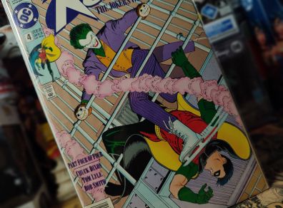 Robin Ii: Jokers Wild ! Issue #4 ! Joker And Robin Cover ! 1992 ! by DC Comics ! Batman !