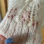 Crochet Mohair mini dress tunic size women 6-10 UK Image 4