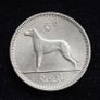 Ireland - 1964 - 6 Pence - Wolfhound - KM.13a - High Grade - [259] Image 2