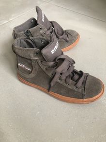 DIESEL leather boys shoes size 32