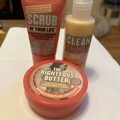 Body Wash, scrub and butter