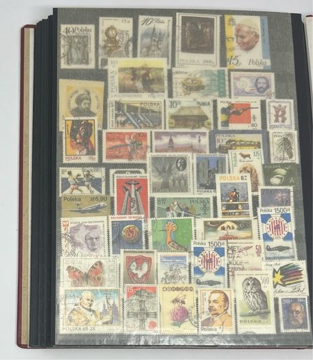 Collection: Poland Stamps mainly used however some mint noted along with some miniature sheets on 38 pages