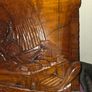 Solid Wooden carved wall hanging "Scholar" Image 6