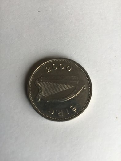 Irish 10 pence coin