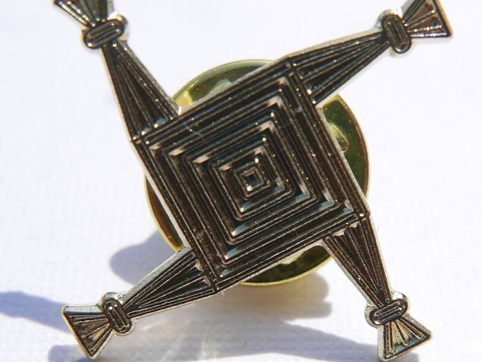 St Brigid's Cross Pin