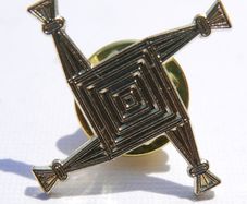 St Brigid's Cross Pin