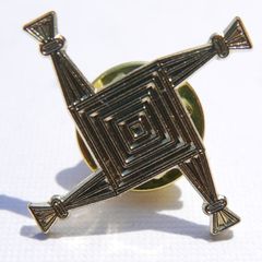 St Brigid's Cross Pin