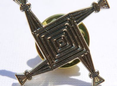 St Brigid's Cross Pin