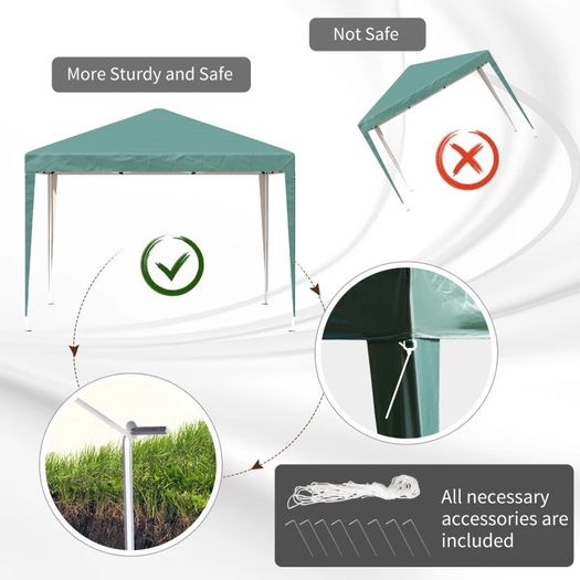 3 X 3m Pop Up Gazebo (free Shipping)
