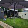 Garden umbrella and stand Image 3