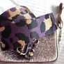 Gold leather handbag with 2 Image 7