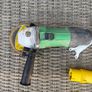 110v Hitachi 4" grinder Image 2