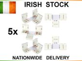 5050 5630 LED Strip Light Connectors T Shape Adapters 10mm 2pin NO Soldering