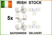 5050 5630 LED Strip Light Connectors T Shape Adapters 10mm 2pin NO Soldering