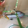 TN Helicopter Double Rotor Vintage Tin Toy made in Japan Image 9