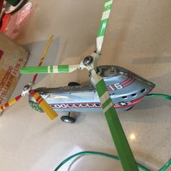 Helicopter Double Rotor Vintage BY TN Japan