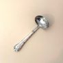 Vintage Danish silver and steel sauce ladle Image 2