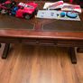Large mahogany coffee table Image 2