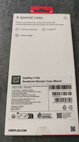Oneplus 11 sandstone bumper case mobile