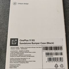 Oneplus 11 sandstone bumper case mobile
