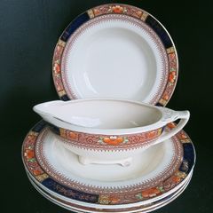 Antique  J.&G.Meakin Sol "Queen Mary" Set