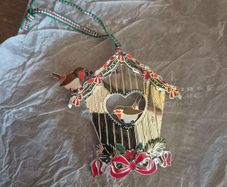 Newbridge Silverware Robins Christmas Tree Decoration