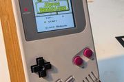 Super Modded Gameboy of your Dreams - Gameboy DMG in new Shell with IPS LCD Upgrade AND Lithium Battery Mod #410
