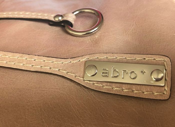 Abro Camel Leather Bag