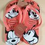 Havianas Minnie mouse pink laranja cyber flip flops size UK 8 - 9 EU 41 42 Image 4