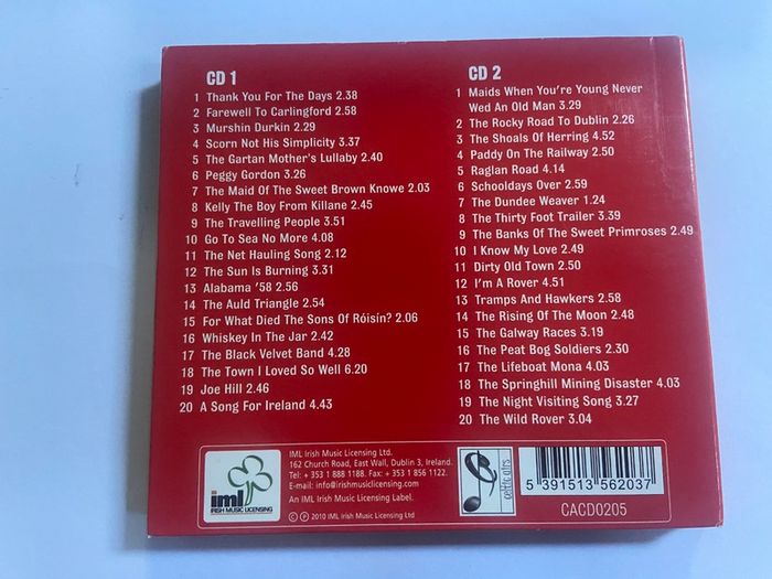 Luke Kelly The Definitive Collection Double CD