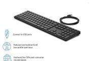 Brand New || HP Original Wired Desktop Keyboard 320K UK Keyboard || Black