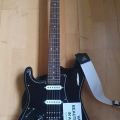 lefty Kurt Cobain Vandalism strat tribute