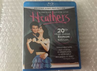 Heathers 20th High School  Reunion Edition Blu Ray American Import Region  FREE