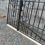 Very Heavy Wrought Iron Entrance Gates Image 2