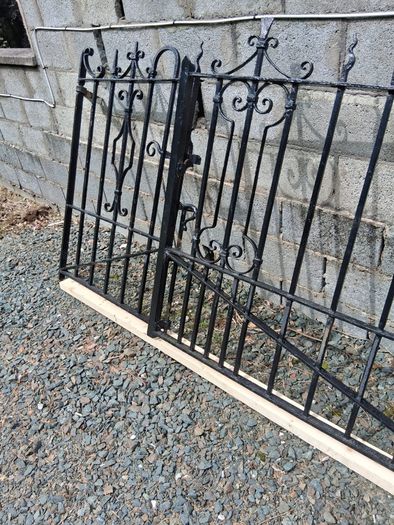 Very Heavy Wrought Iron Entrance Gates